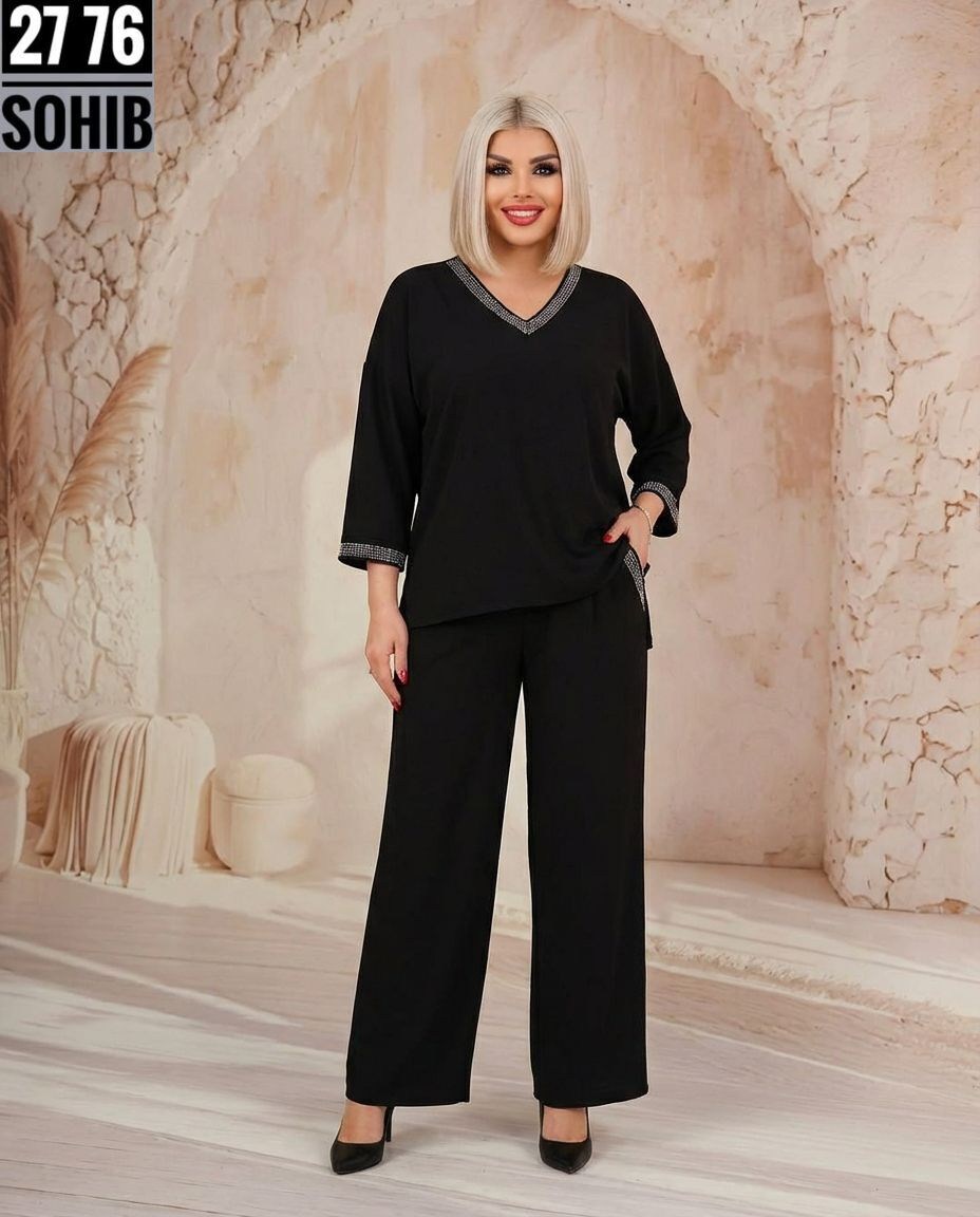 брючный женский костюм,костюм женский,костюм брючный нарядный больших размеров ltmoda,летние брючные костюмы,костюм брючный нарядный больших размеров ltmoda 365066989