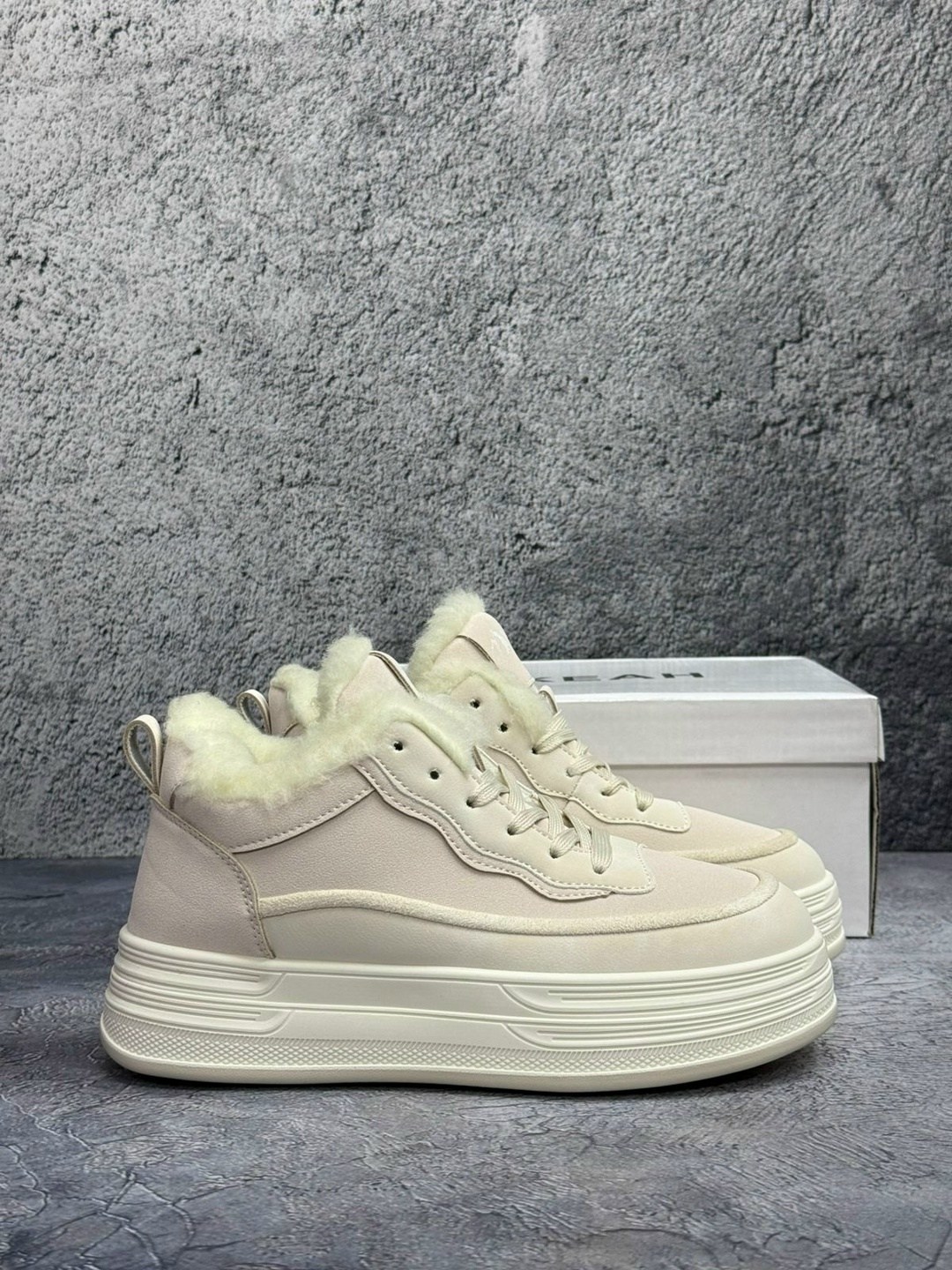 зимние женские кроссовки,женские спортивные зимние ботинки на массивной платформе,,теплые кроссовки,зимние кроссовки на платформе кожаные с натуральным мехом obba 257132775