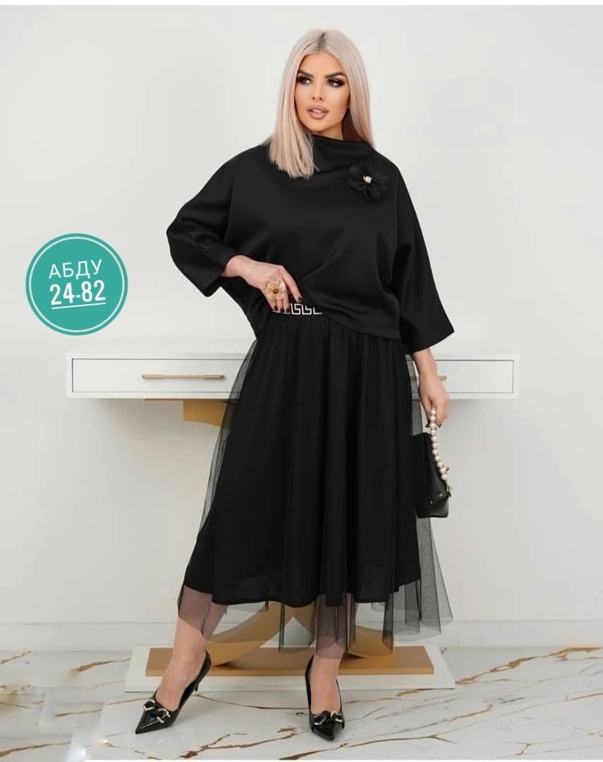 костюм женский,костюм женский двойка,костюм с юбкой женский,костюм двойка трикотаж,костюм праздничный пачка с люрексом alira