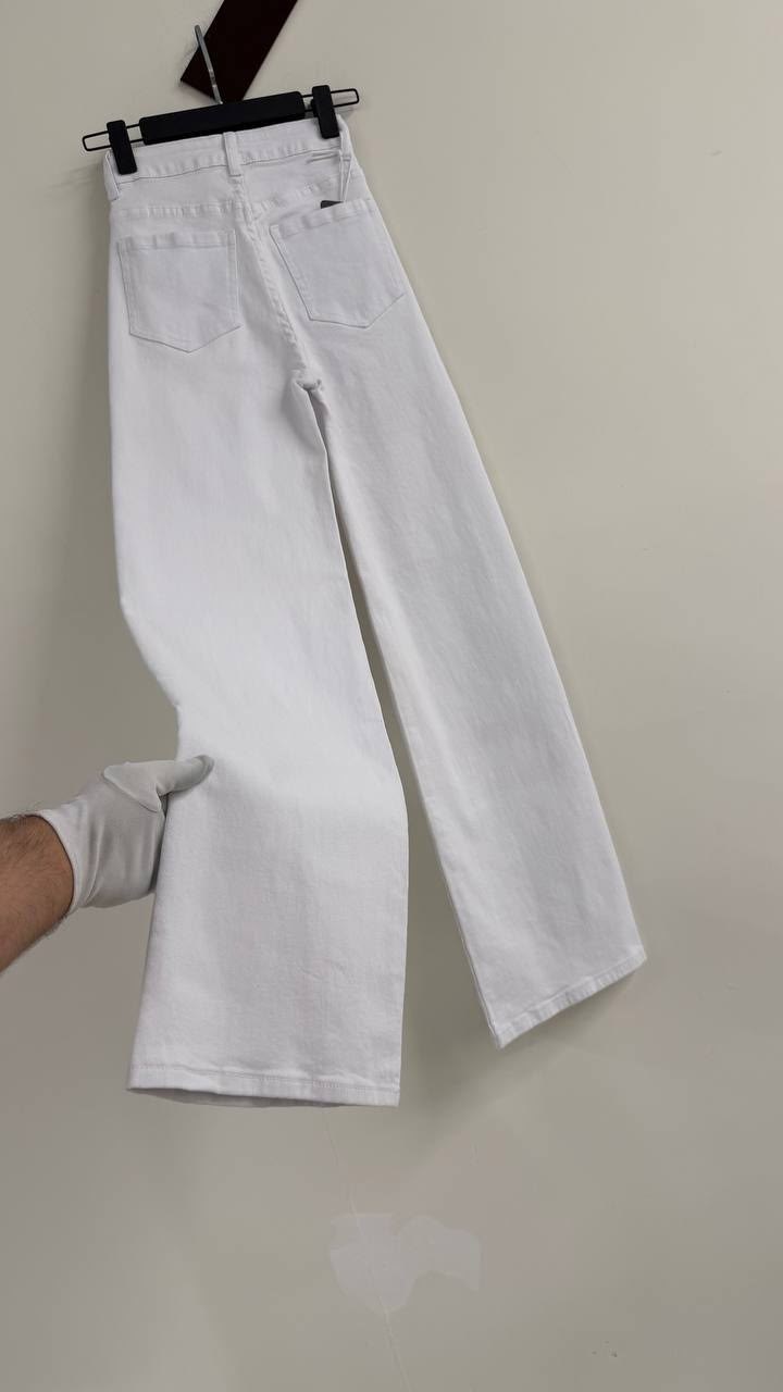 белые джинсы трубы,джинсы белые,джинсы белые женские,джинсы широкие,джинсы трубы