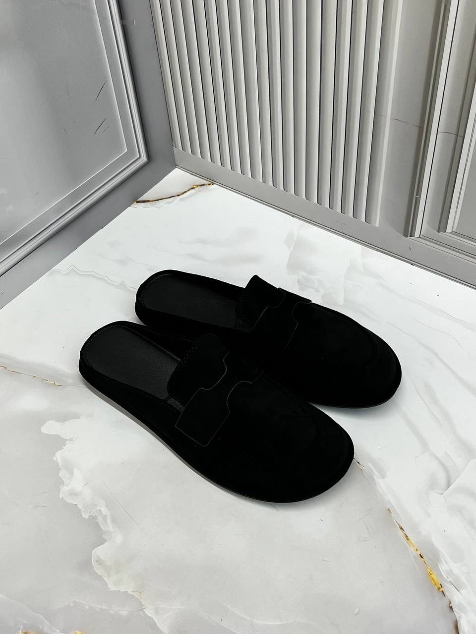 женские замшевые мюли hermes go коричневые,мюли замшевые,мюли женские,,мюли сабо