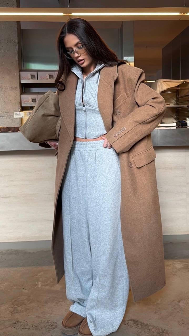 пальто модное,модные образы,пальто оверсайз,удлиненное пальто