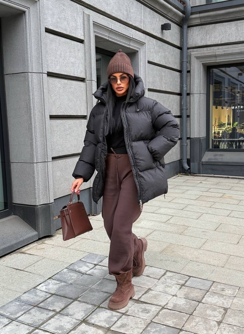 объемный пуховик,куртка пуховик,зимний стиль одежды,пуховик,куртка зимняя