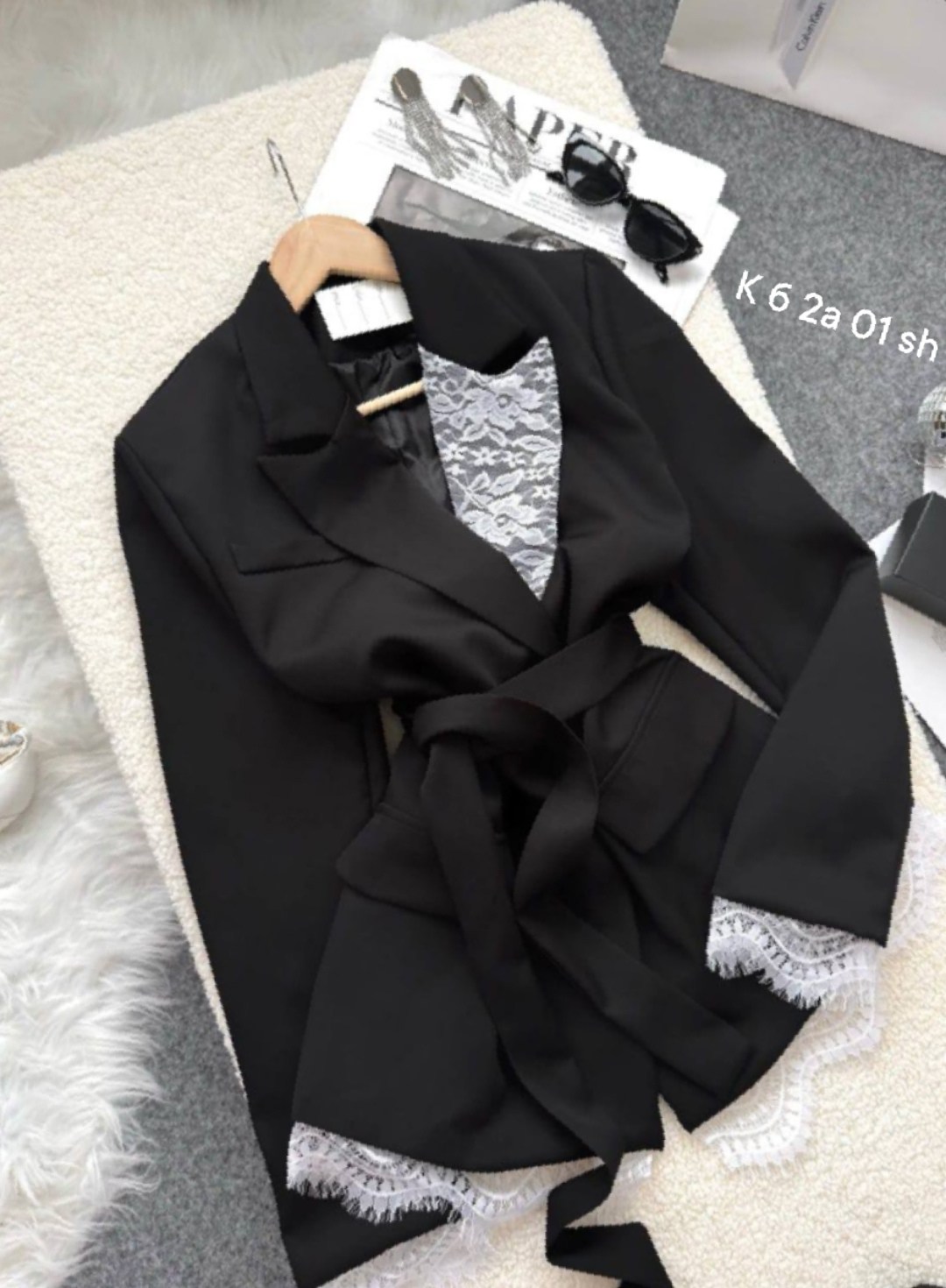 женский костюм,пиджак женский с кружевом,пиджак с кружевом,жакет,пиджак с поясом