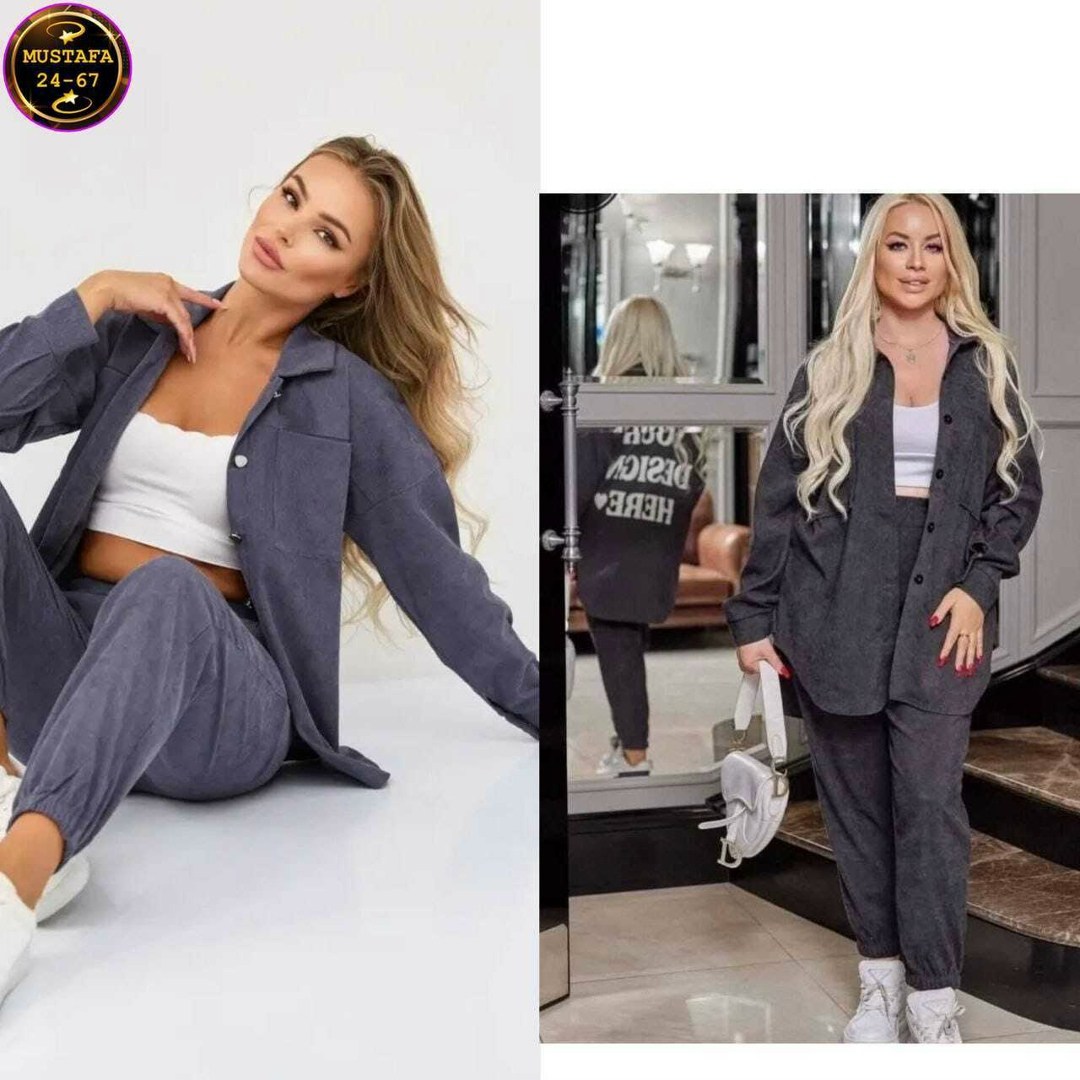 костюм спортивный вельветовый оверсайз двойка,костюм спортивный оверсайз вельветовый aruu mode,спортивные костюмы женские,вельветовый костюм женский спортивный с рубашкой,костюм женский