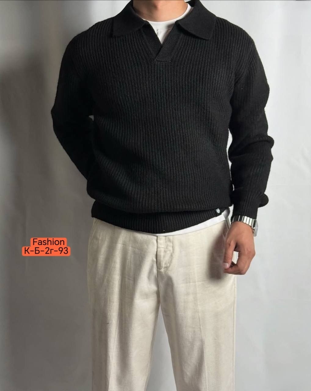 свитер с воротом,мужской свитер,мужские вязаные свитера,свитер с воротником,мужская мода