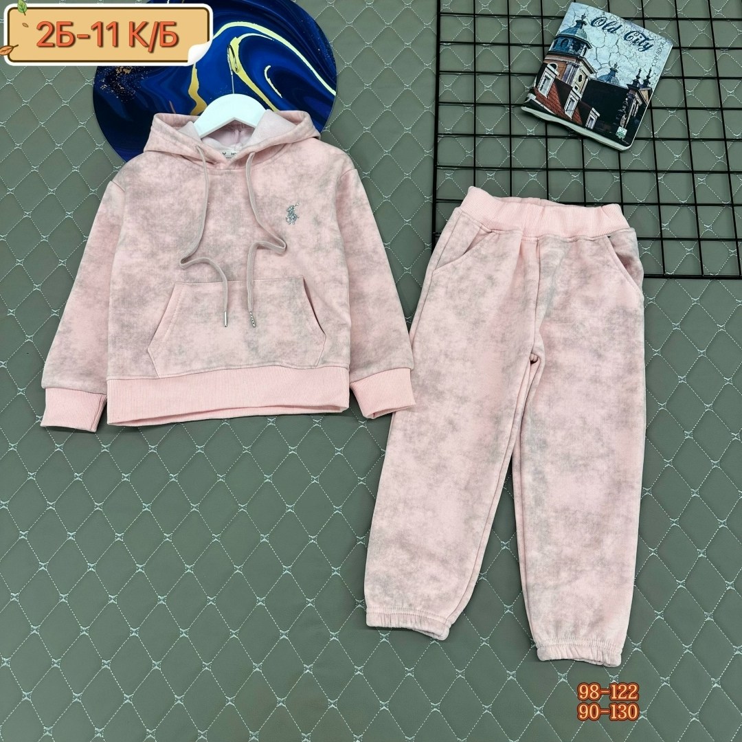 костюм крошка я (толстовка и брюки) р. 86-92 лиловый,костюм на флисе,костюм для девочек,детский флисовый костюм,комплект костюм