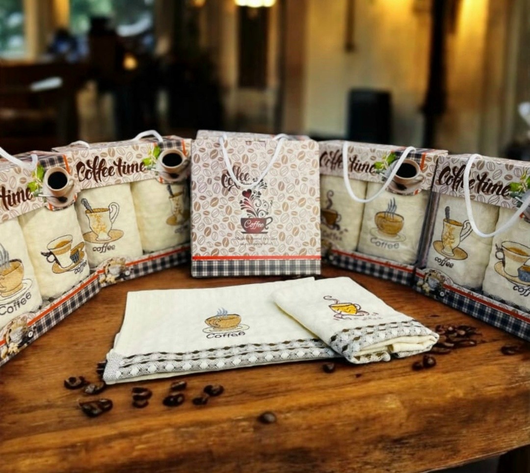 набор кухонные вафельные полотенца,кухонные полотенца "кофе",набор кухонные полотенец,полотенце кухонное вафельное,полотенце для кухни вафельное