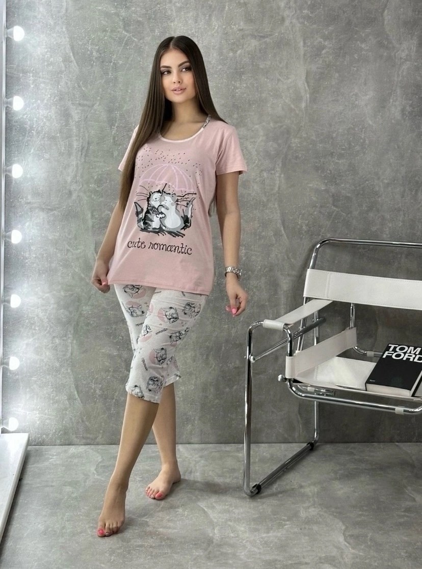 пижама женская,пижама розовый,пижама серая,пижама комплект,пижама женская комплект