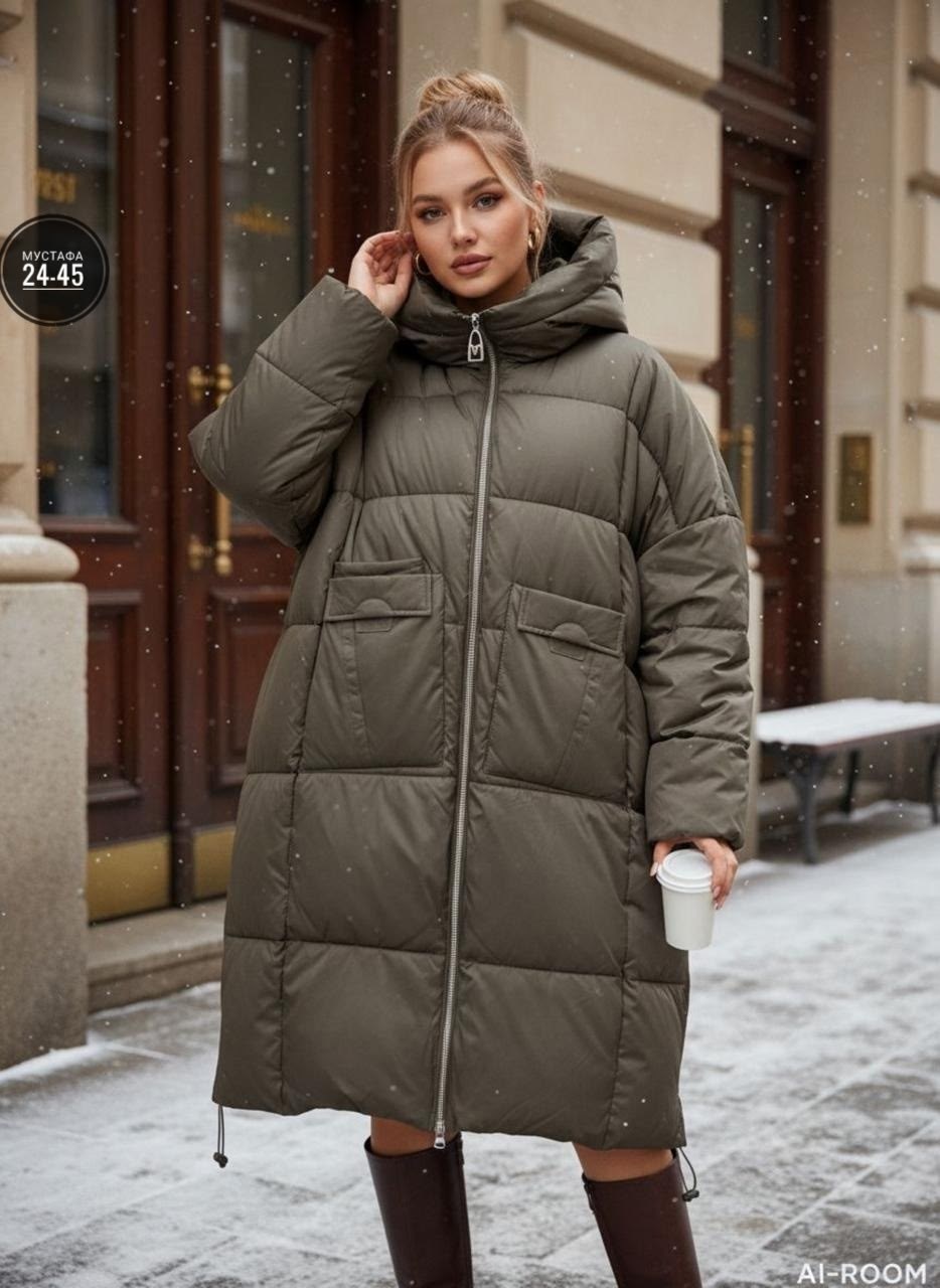 пуховик зимний длинный с капюшоном оверсайз anna grakova,пуховик женский,пальто из плащевки на синтепоне,пуховик,зимний пуховик куртка теплый расклешенный lora duvetti