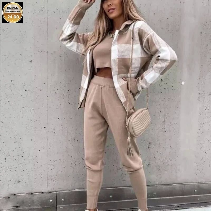 костюм тройка спорт шик,модные костюмы,костюм на флисе,спортивный костюм повседневный,трикотажные костюмы