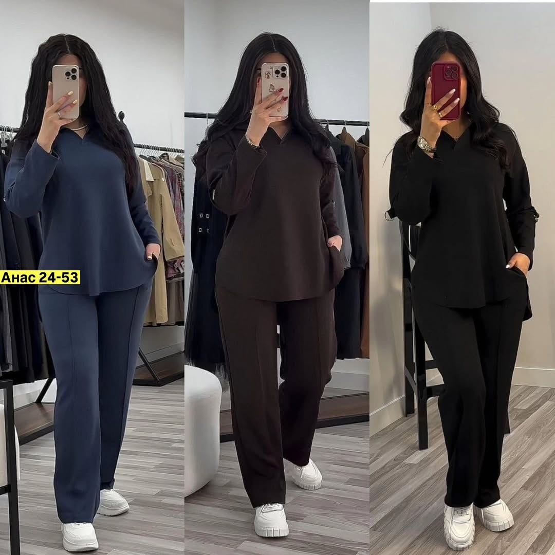 трикотажный брючный костюм женский теплый,женский брючный костюм,трикотажный брючный костюм для женщин,женские костюмы,трикотажный брючный костюм