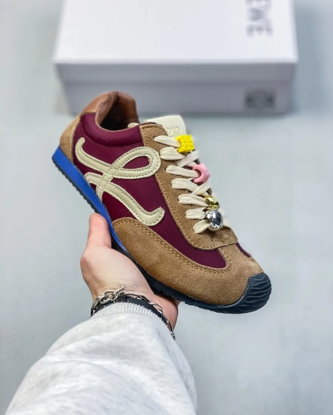 ,кроссовки loewe,женские кроссовки,брендовые кроссовки,обуви