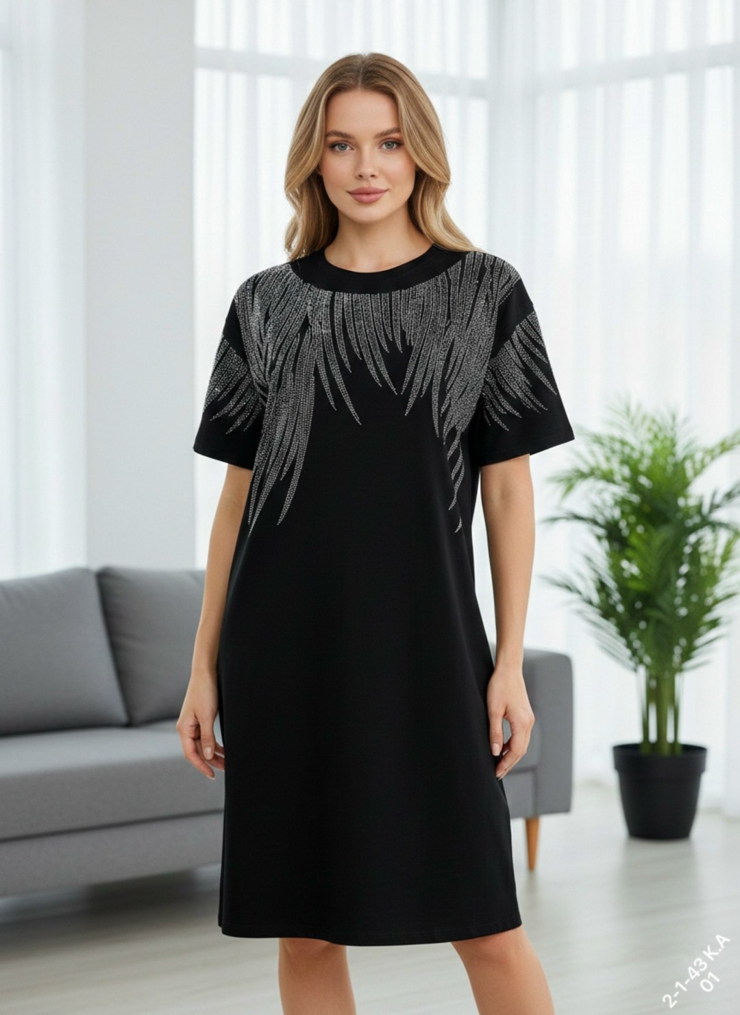 туника женская,платье туника,женская футболка,футболка оверсайз со стразам,футболка женская со стразами