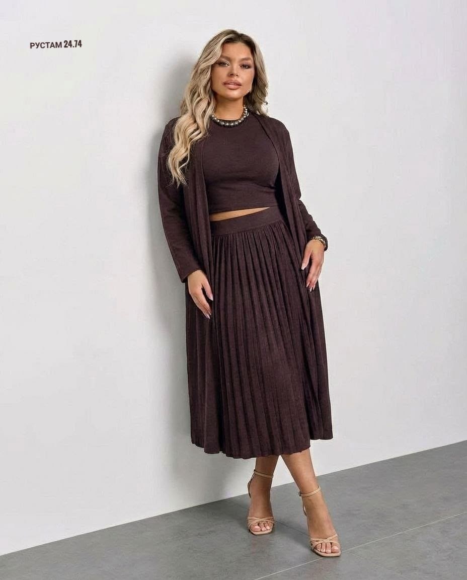 юбка плиссе больших размеров,юбка плиссе,костюм с юбкой,юбка плиссе большой размер,юбка гофре