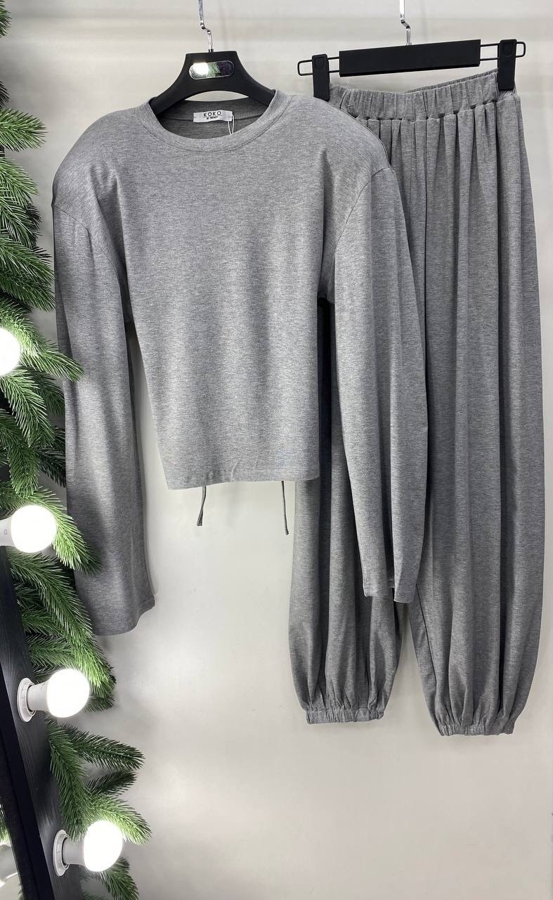 брючный костюм,трикотажный костюм,женский костюм,костюм брюки и кофта,широкие брюки