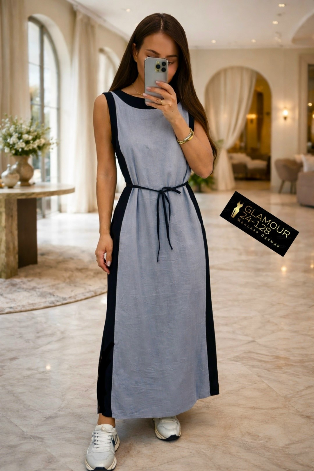 платье,стильное платье,платье женская,платье лен,длинное платье