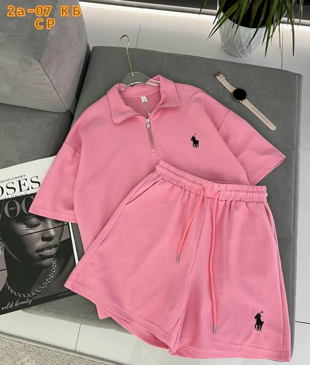 костюм женский,костюм двойка,спортивный костюм,костюм с шортами и футболкой поло летний insomand,спортивный костюм женский