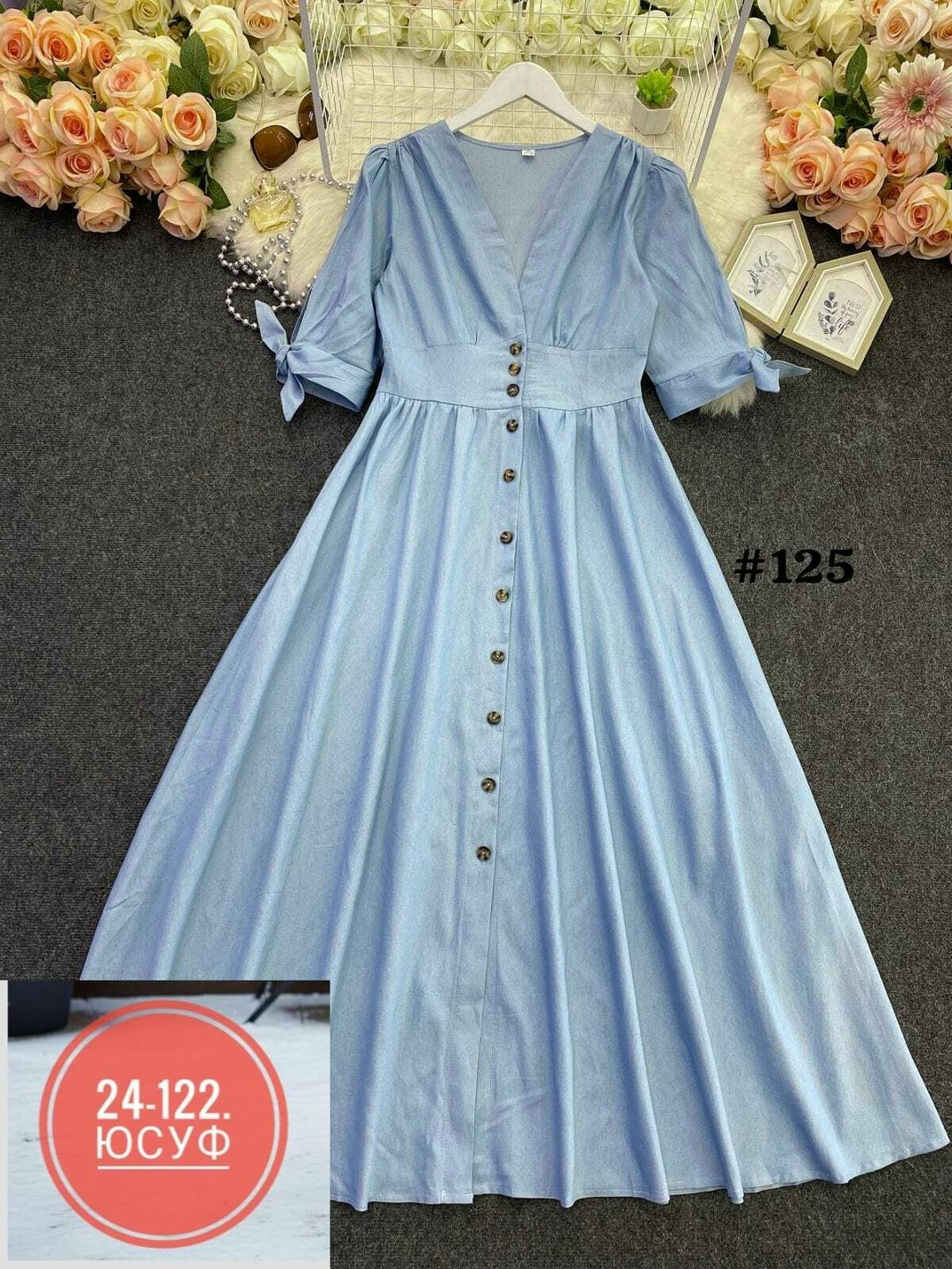 платье джинс,платье ткань джинсовая х/б,платье большемерят ткань джинсовая х/б,платье джинс арт.422772,платье ткань джинсовая