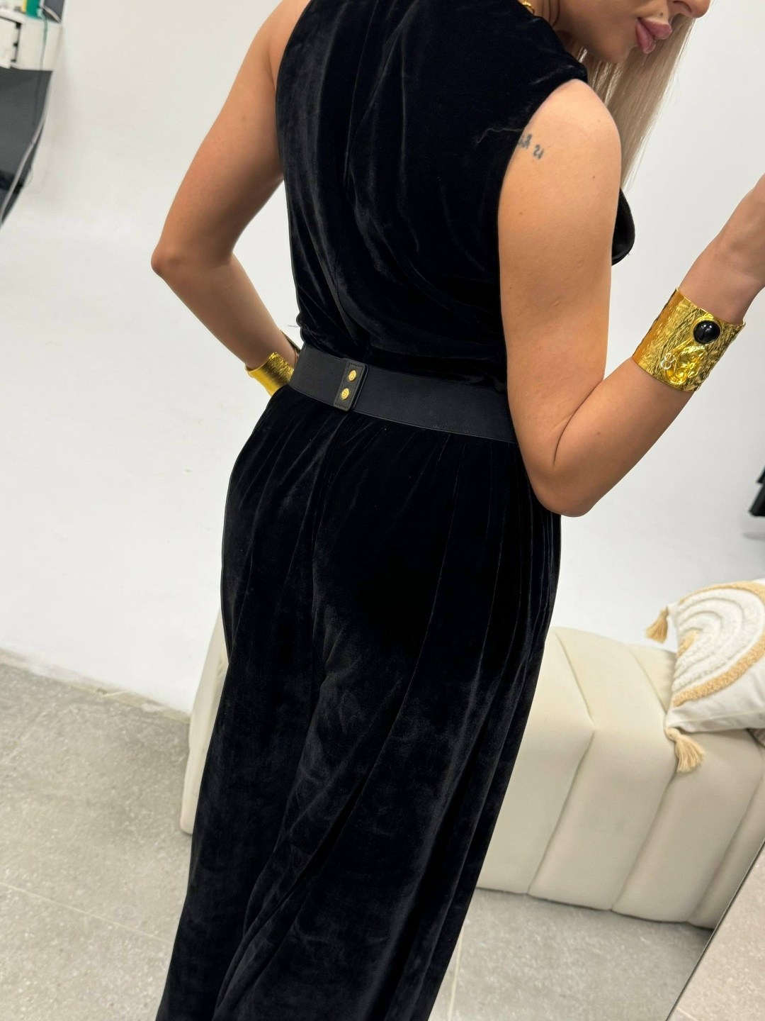 модные наряды,комбинезон из бархата,бархатный костюм,стильная одежда