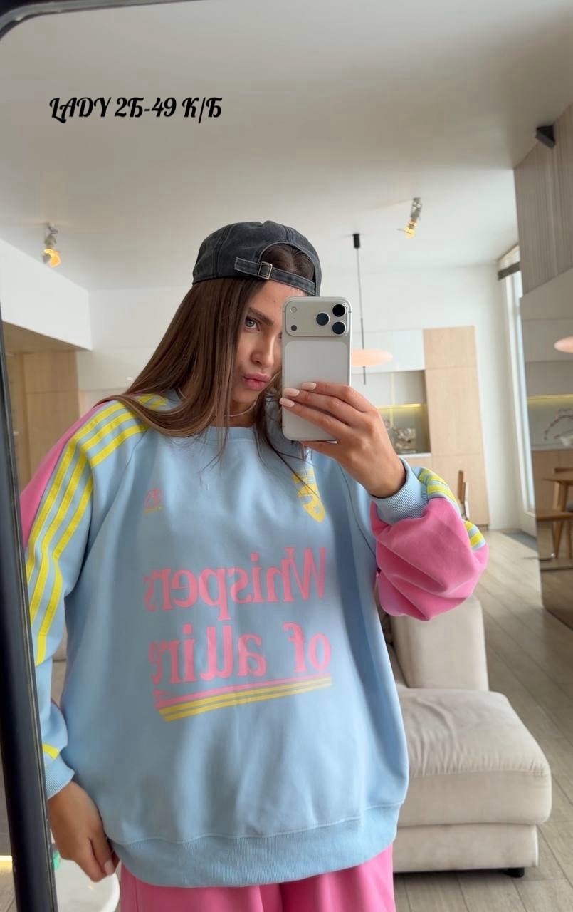 женские костюмы оверсайз,свитшот и брюки,спортивный костюм женский,свитшот женский,женский костюм