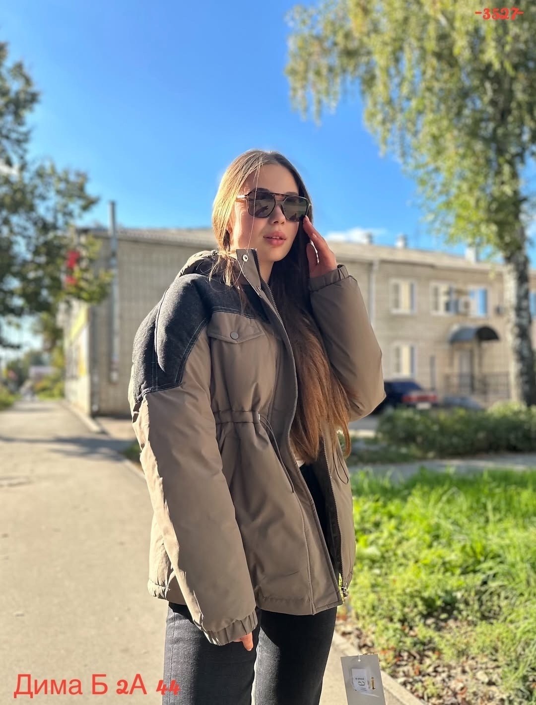 куртка женская зима арт: s241016,куртка зимняя с капюшоном укороченная dh fashion,куртка демисезонная женская,куртка женская серая,куртка зимняя женская