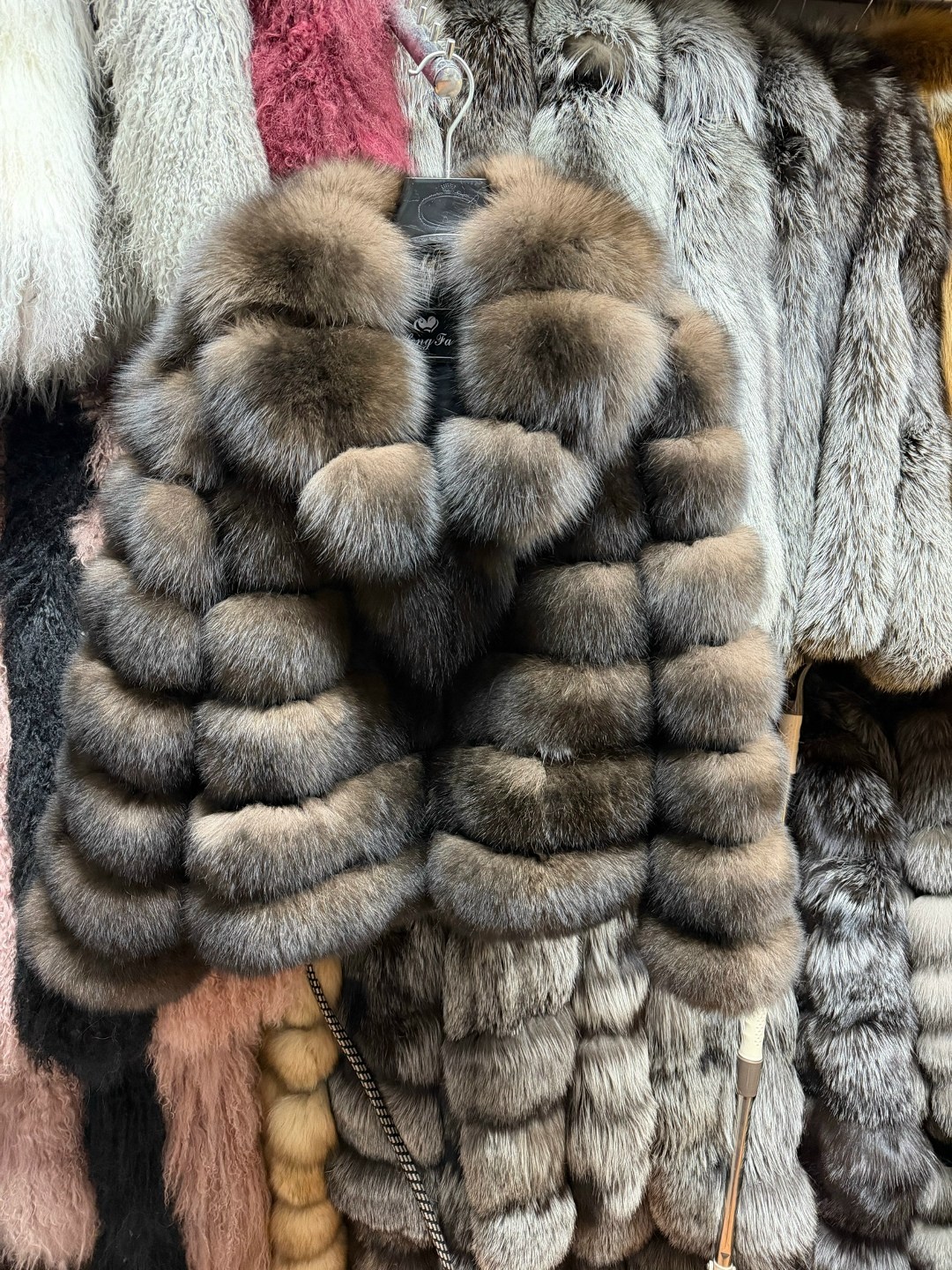 шуба из песца,шуба из песца под соболя,шуба соболь,шуба песец,шуба песец под соболь