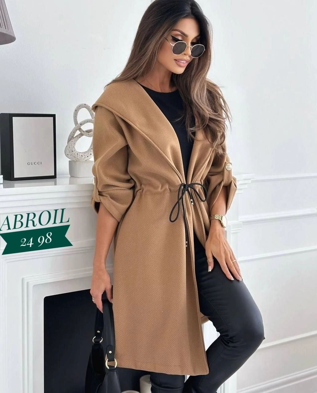 пальто средней длины,модные женские пальто,пальто с поясом,модное пальто,стильное пальто