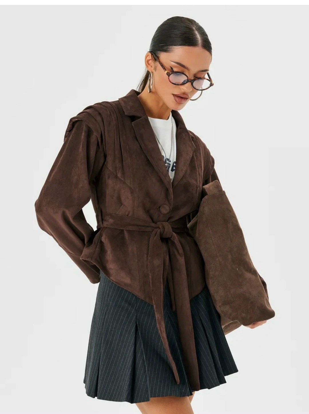 замшевая куртка,женская куртка из замши шоколад,замшевая куртка с поясом,вельветовая куртка,жакет премиум