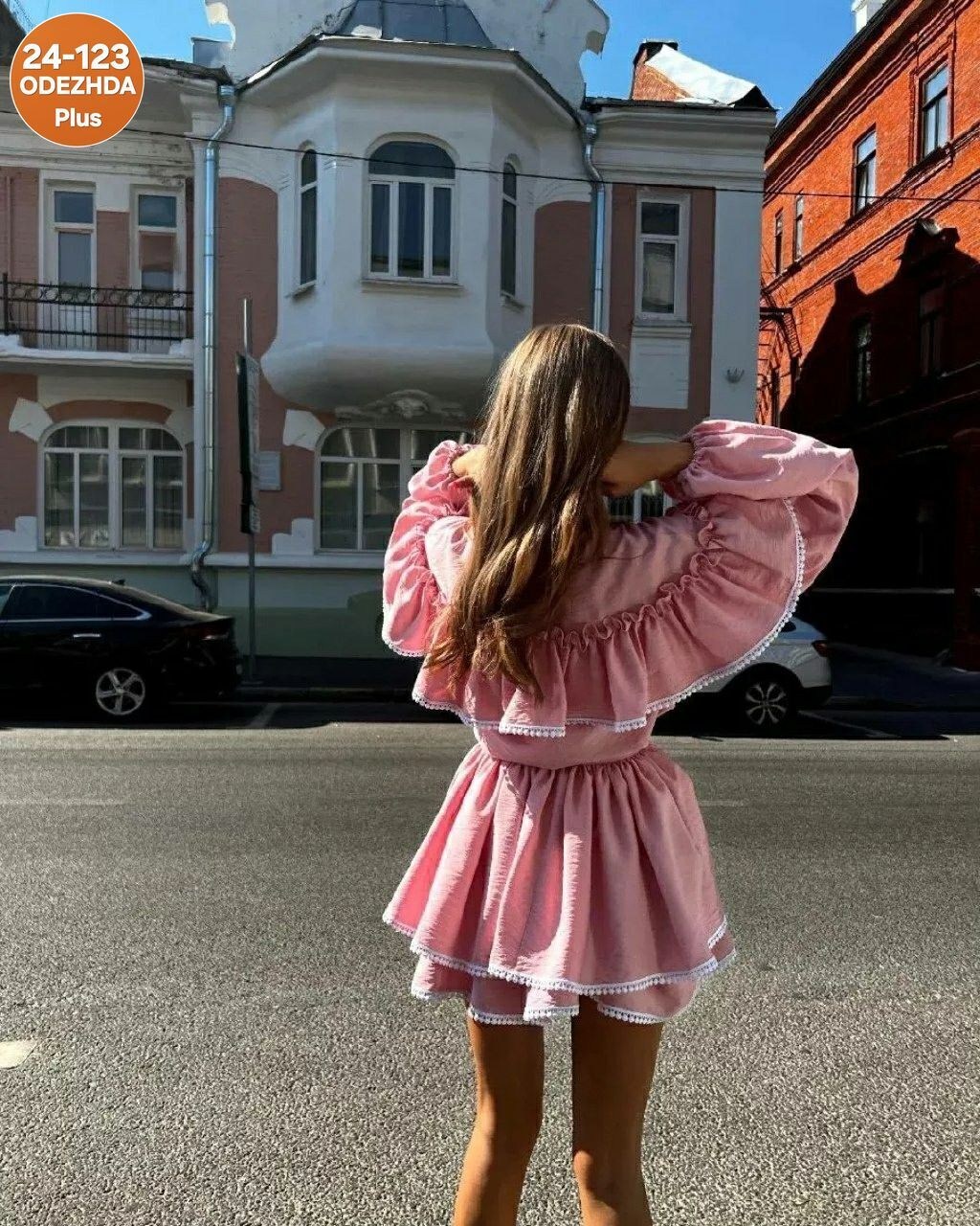 платье с оборками,платье в стиле,платье,стильное платье,платье с рюшами