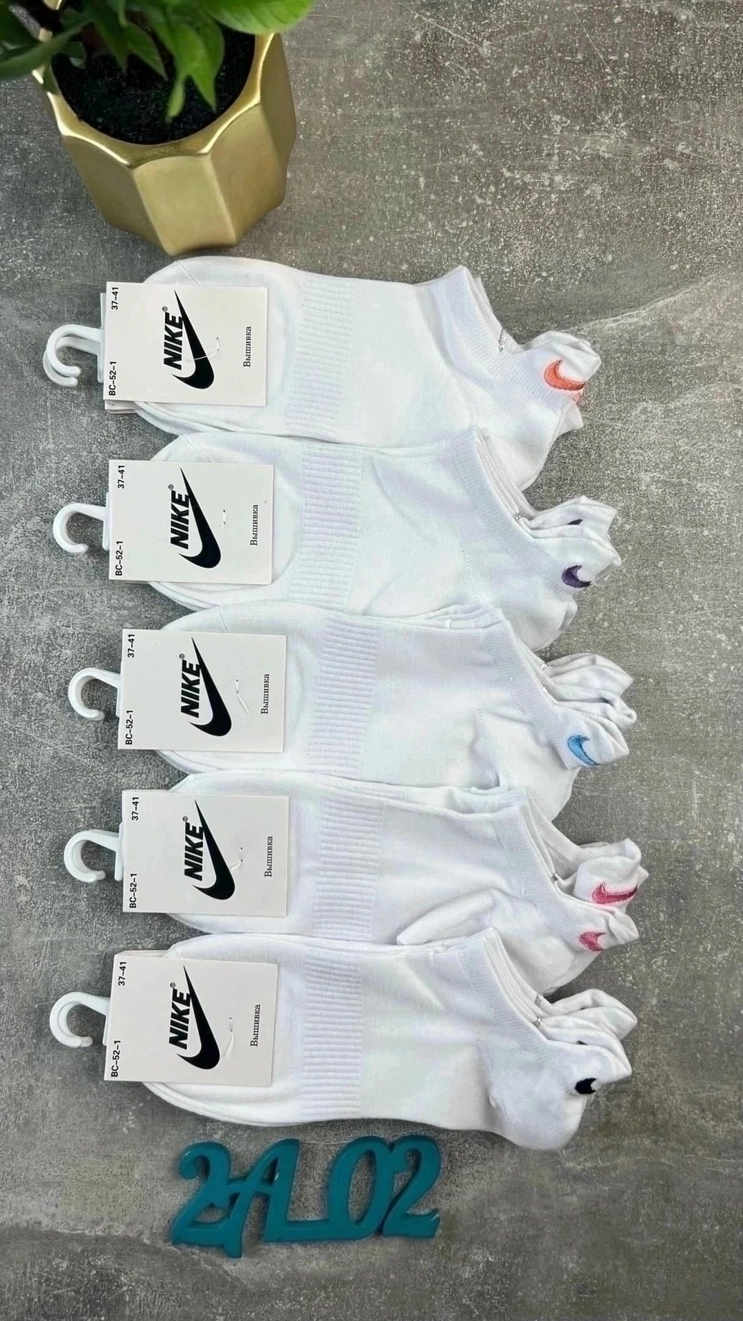 комплект носков женских nike sport socks белых 36-41,носки найк,носки комплект,носки спортивные,носки женские nike