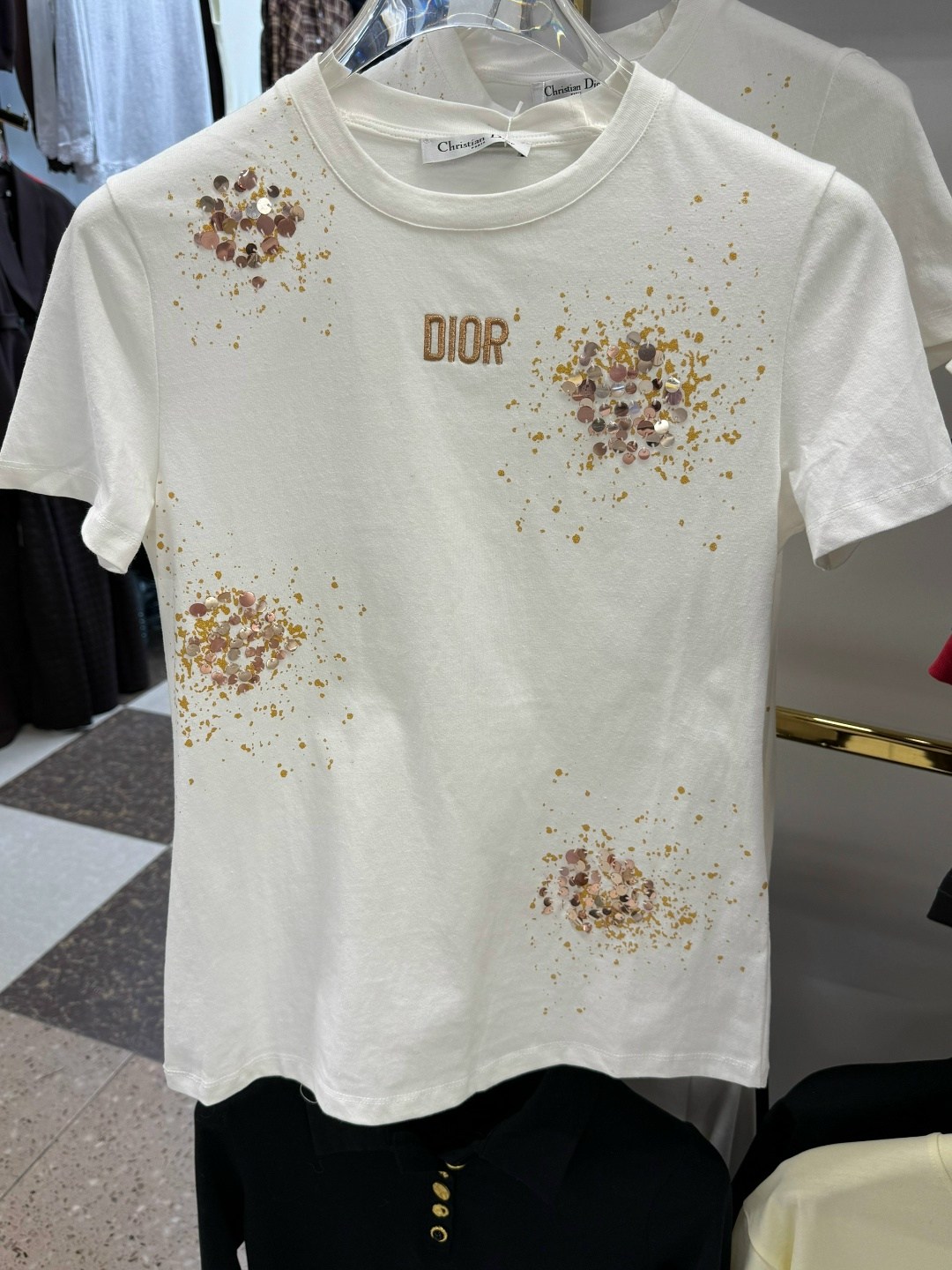 футболка dior,футболка женская,футболки модные,диор футболка