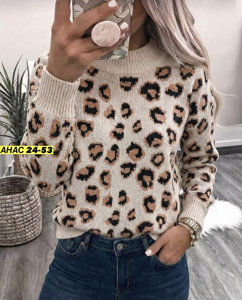 свитер с леопардовым принтом,леопардовый свитер женский,кофта женская,свитер леопард,леопардовый джемпер