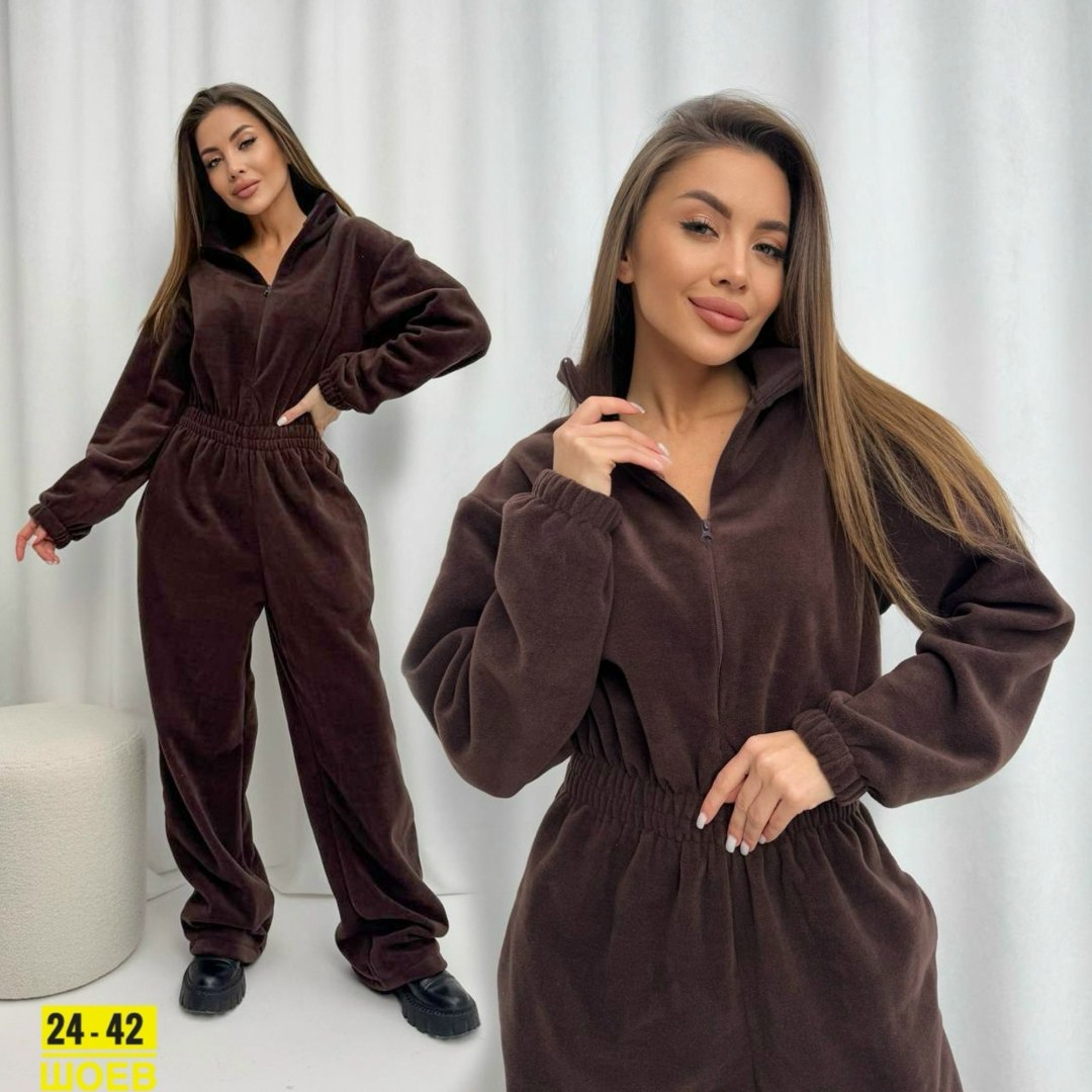 комбинезон на флисе,костюм женский на флисе,комбинезон женский,женский костюм,теплый костюм