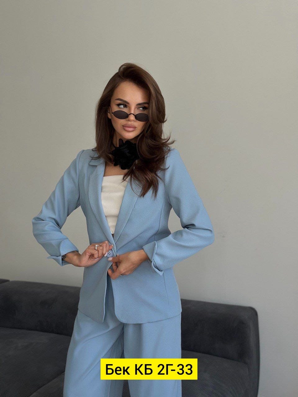 классический женский костюм двойка с брюками палаццо,брючный костюм двойка женский,женский брючный костюм,костюм брючный,женский костюм двойка