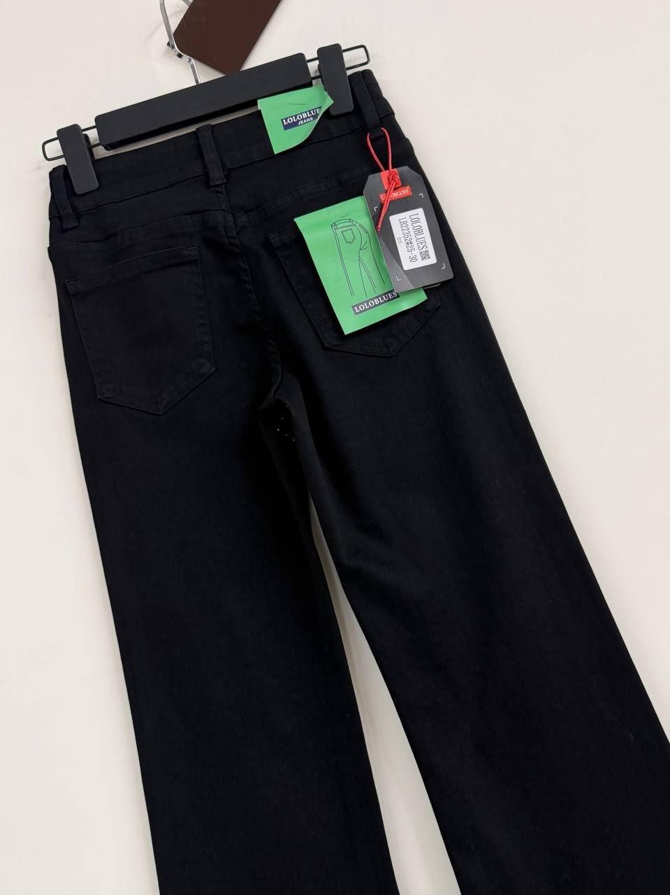 черные джинсы-клеш,джинсы клеш denim 3104 черный w25,джинсы женские,джинсы koton черный,черные женские джинсы микро-клеш