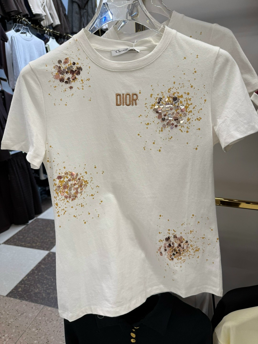 футболка dior,футболка женская,футболки модные,диор футболка