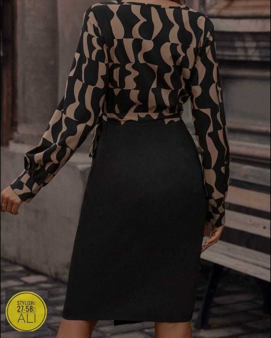 женское платье,стильное платье,стильное платье на запах,модное платье,элегантное платье