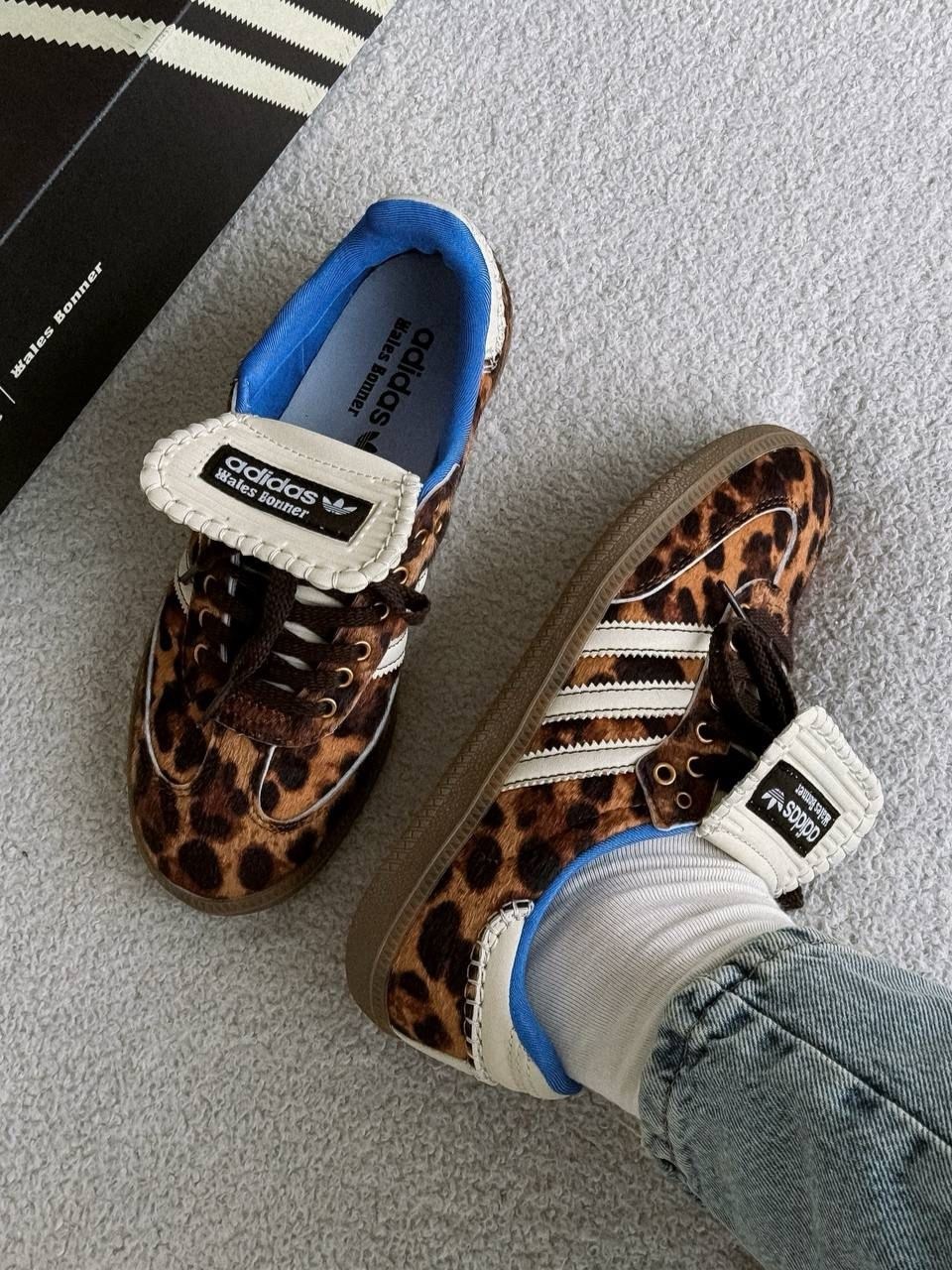кроссовки адидас леопардовые,adidas samba leopard,кроссовки adidas samba leopard wales bonner,леопардовые адидас самба,