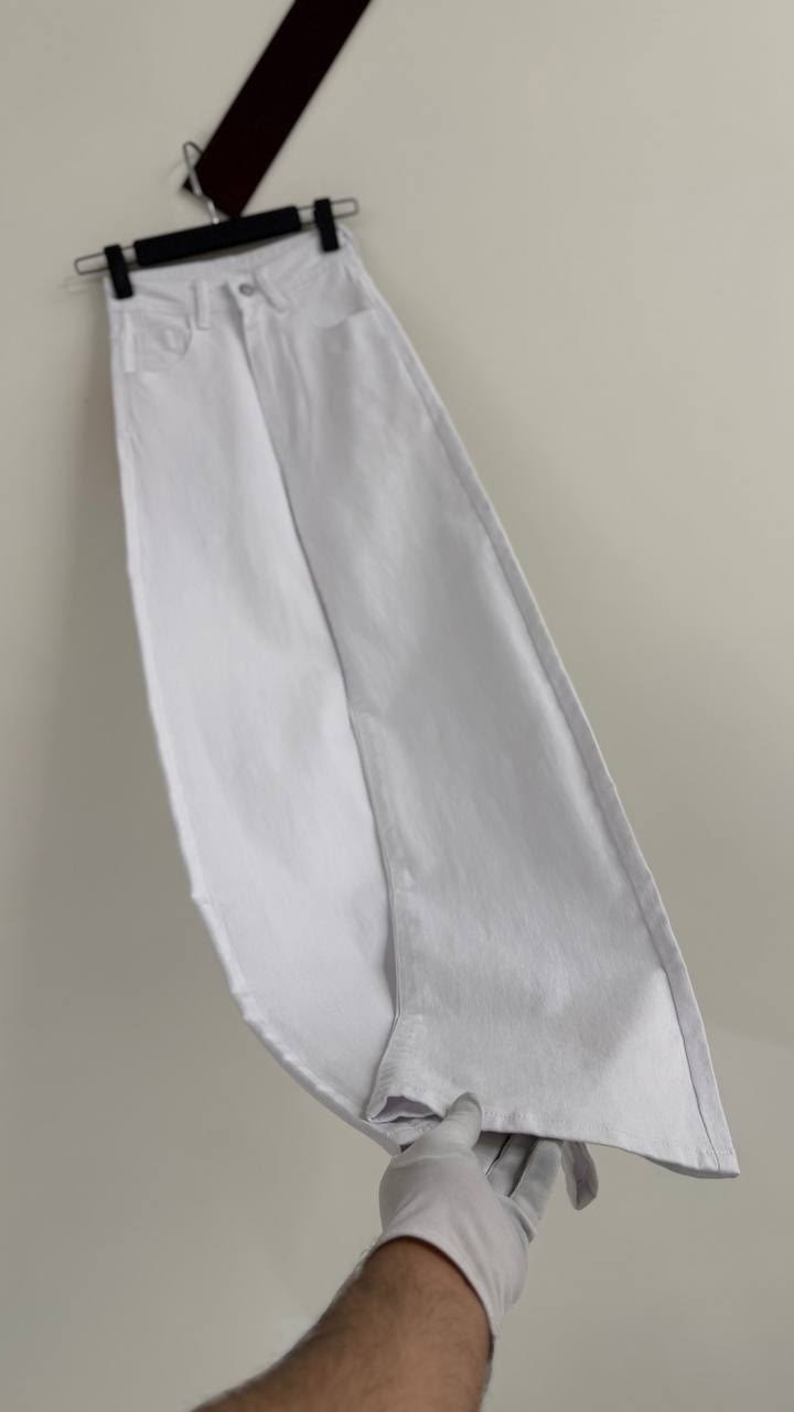 белые джинсы трубы,джинсы белые,джинсы белые женские,джинсы широкие,джинсы трубы