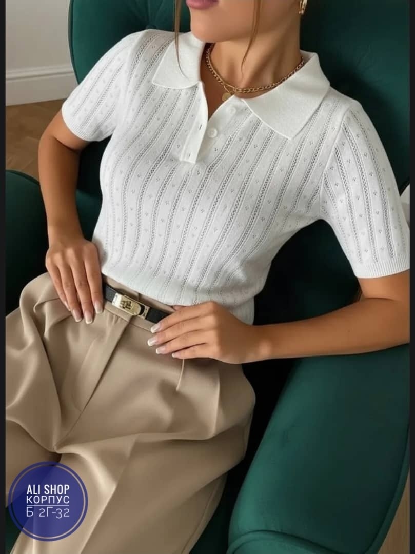 джемпер женский поло,кофта поло,кофта с воротником,бежевый джемпер,женская кофта