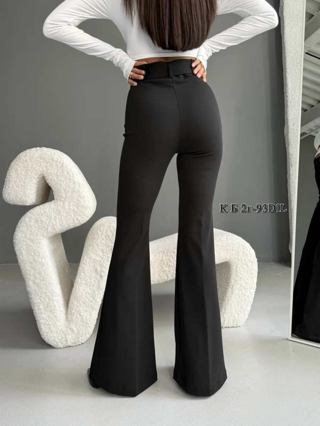 брюки женские клеш,брюки клеш классические,черные брюки клеш,брюки клеш от колена классические с высокой посадкой офисные liza,брюки клеш от колена