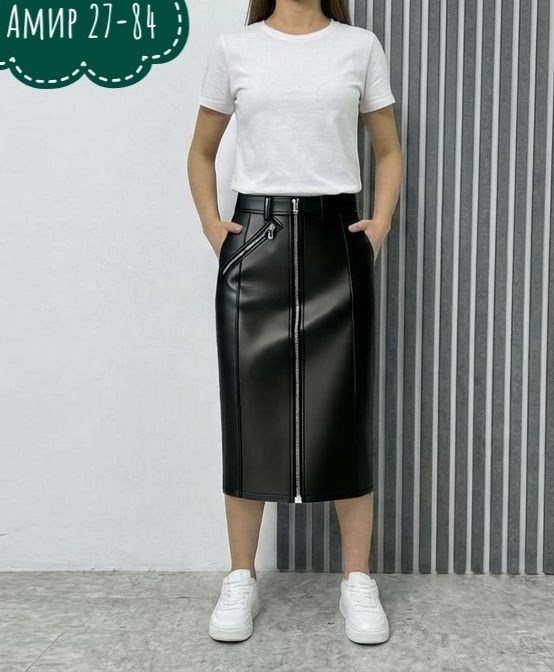 кожаная юбка,юбка из экокожи,кожаная юбка женская,кожаная юбка миди,юбка
