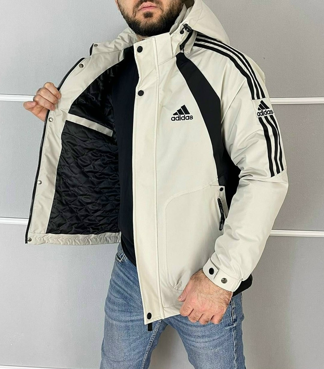 мужская зимняя куртка adidas,демисезонная куртка adidas,куртка весенняя мужская,мужская куртка adidas,мужская зимняя куртка adidas 50-52