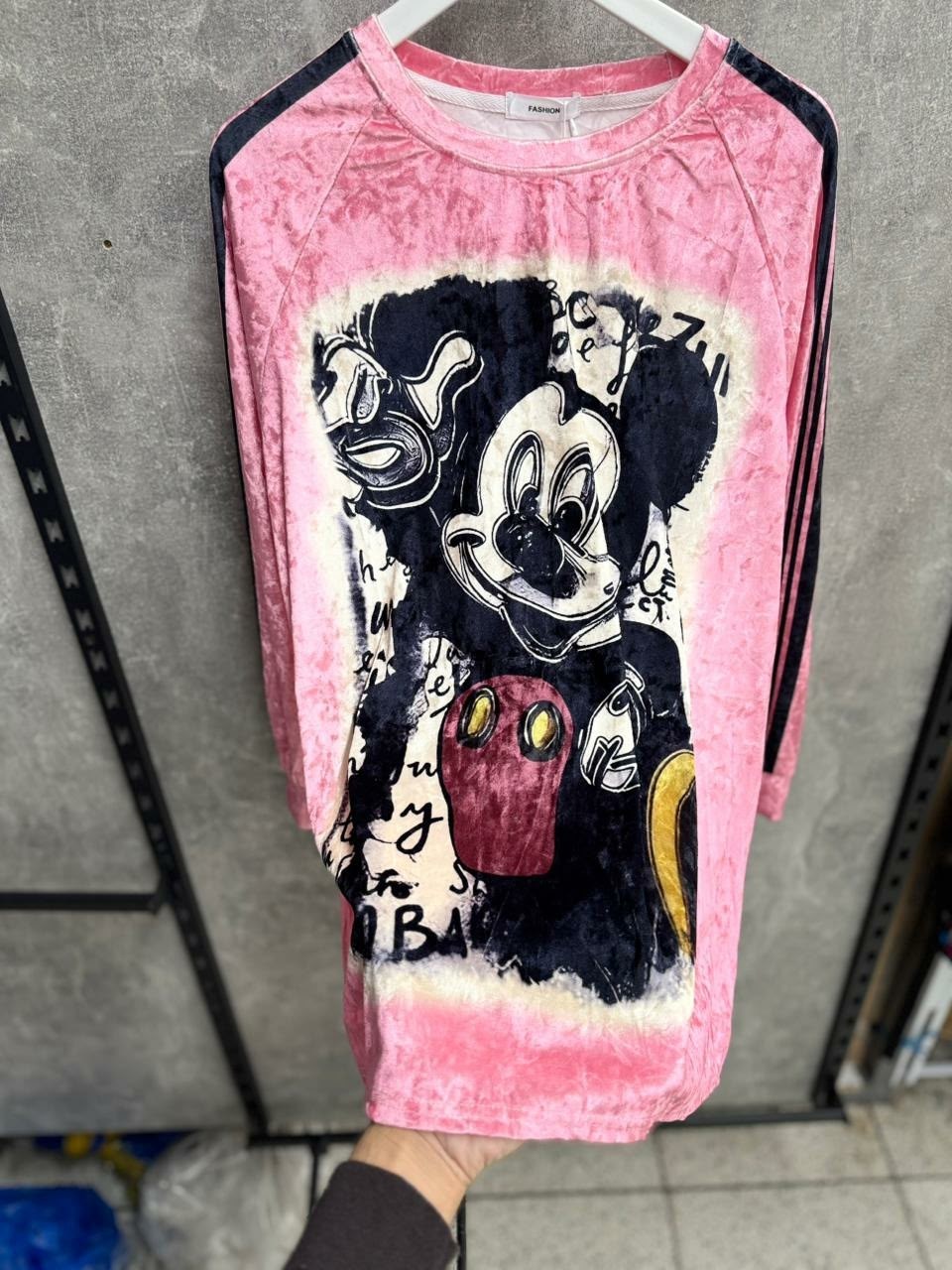 свитшот толстовка оверсайз микки маус со стразами,модные свитшоты,свитшот,свитшот женская,свитшот толстовка