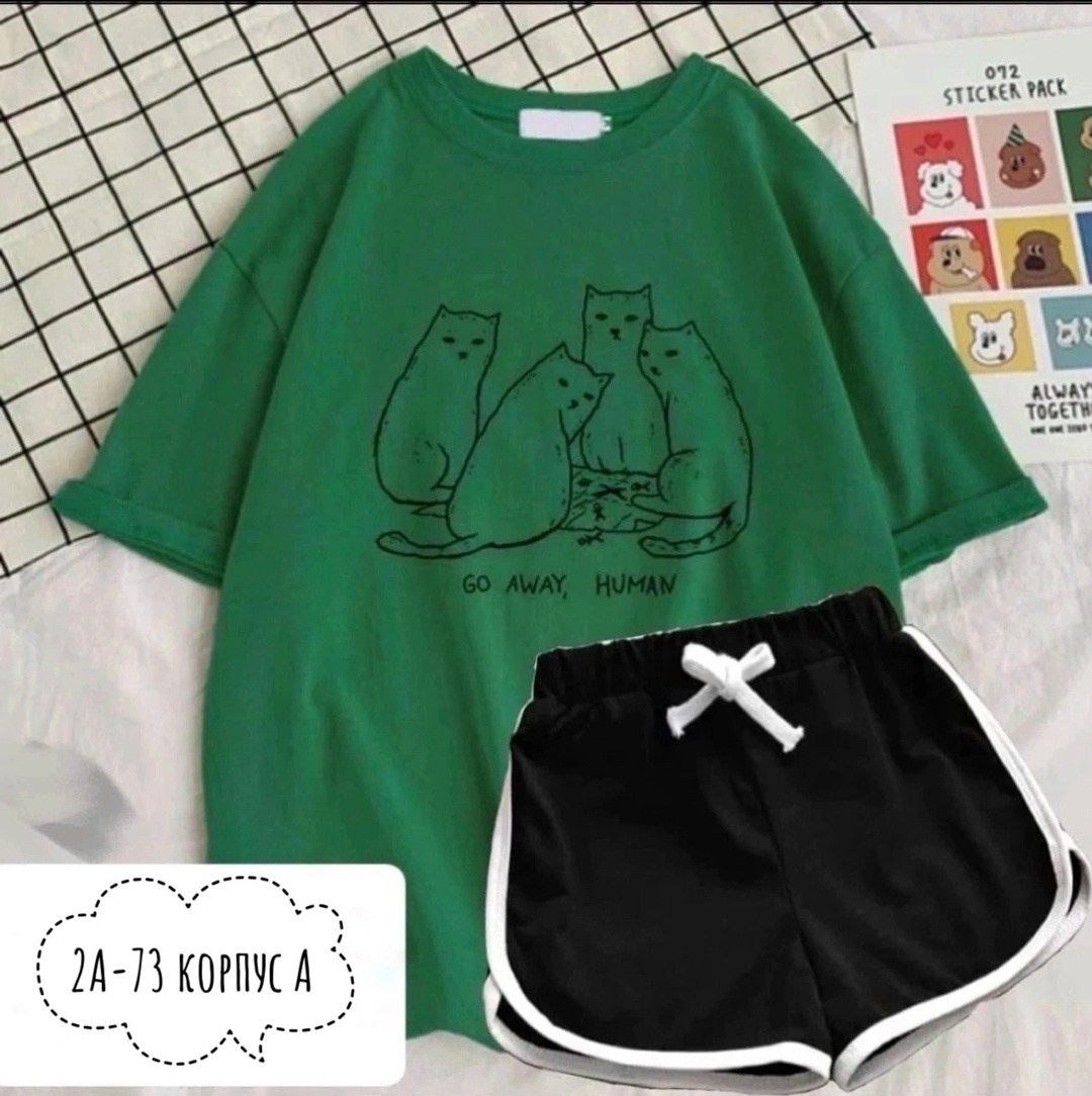 костюм шортами,одежда комплект,костюм женский с шортами,комплект с шортами,костюм футболка шорты