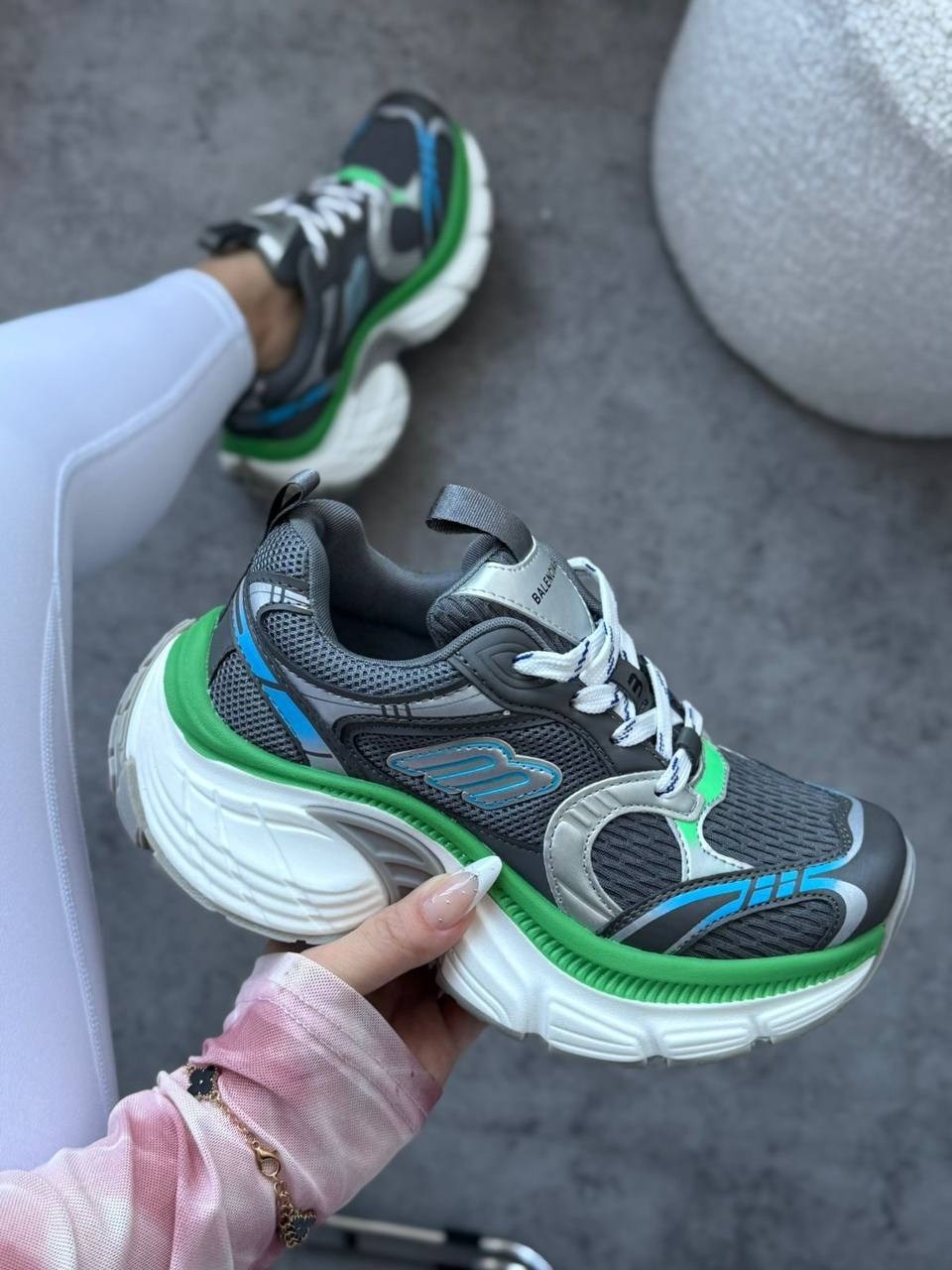 balenciaga кроссовки,кроссовки balenciaga женские, balenciaga,детские кроссовки balenciaga,женские комбинированные кроссовки balenciaga women's 10xl - black / green