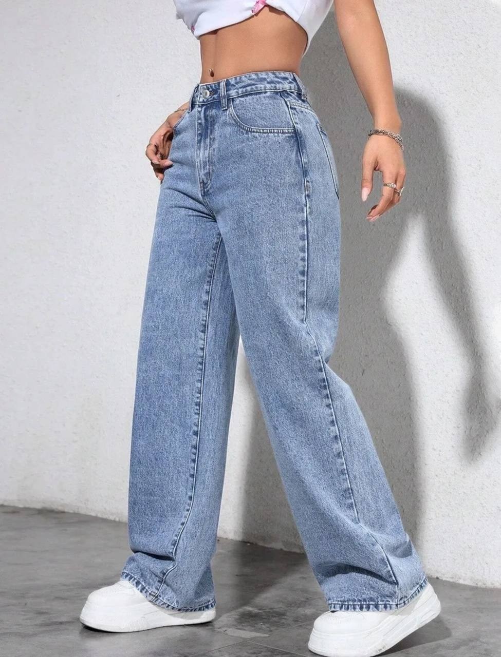 джинсы широкие,джинсы широкие прямые,джинсы широкие прямые клеш,джинсы широкие женские,джинсы прямого кроя с высокой талией