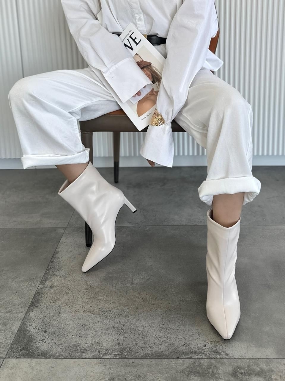 белые ботильоны,модные ботильоны,новые ботильоны,женские ботильоны,ботильон