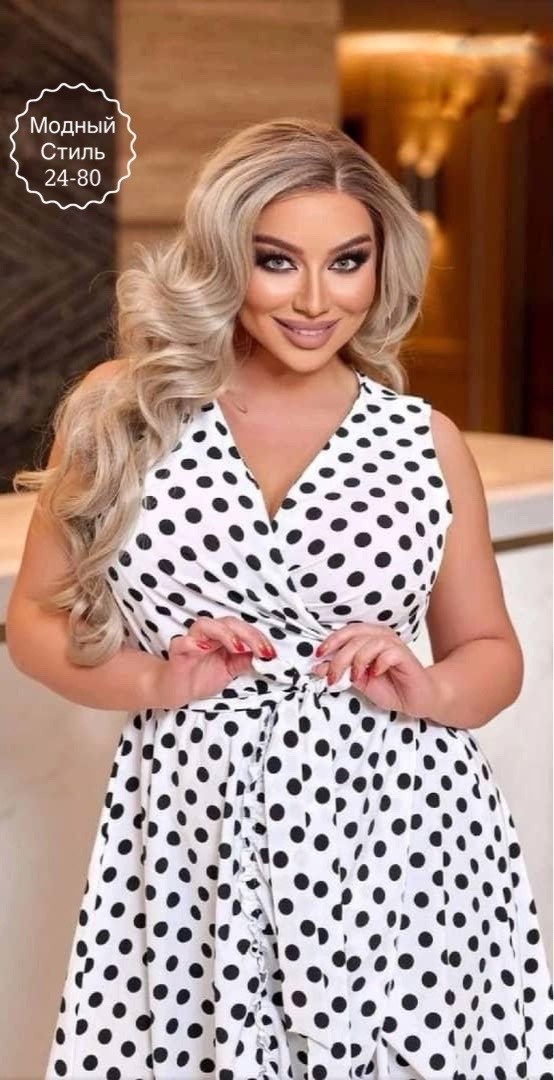 женское платье больших размеров,повседневные платья,платье,женское платье в горошек,стильное платье